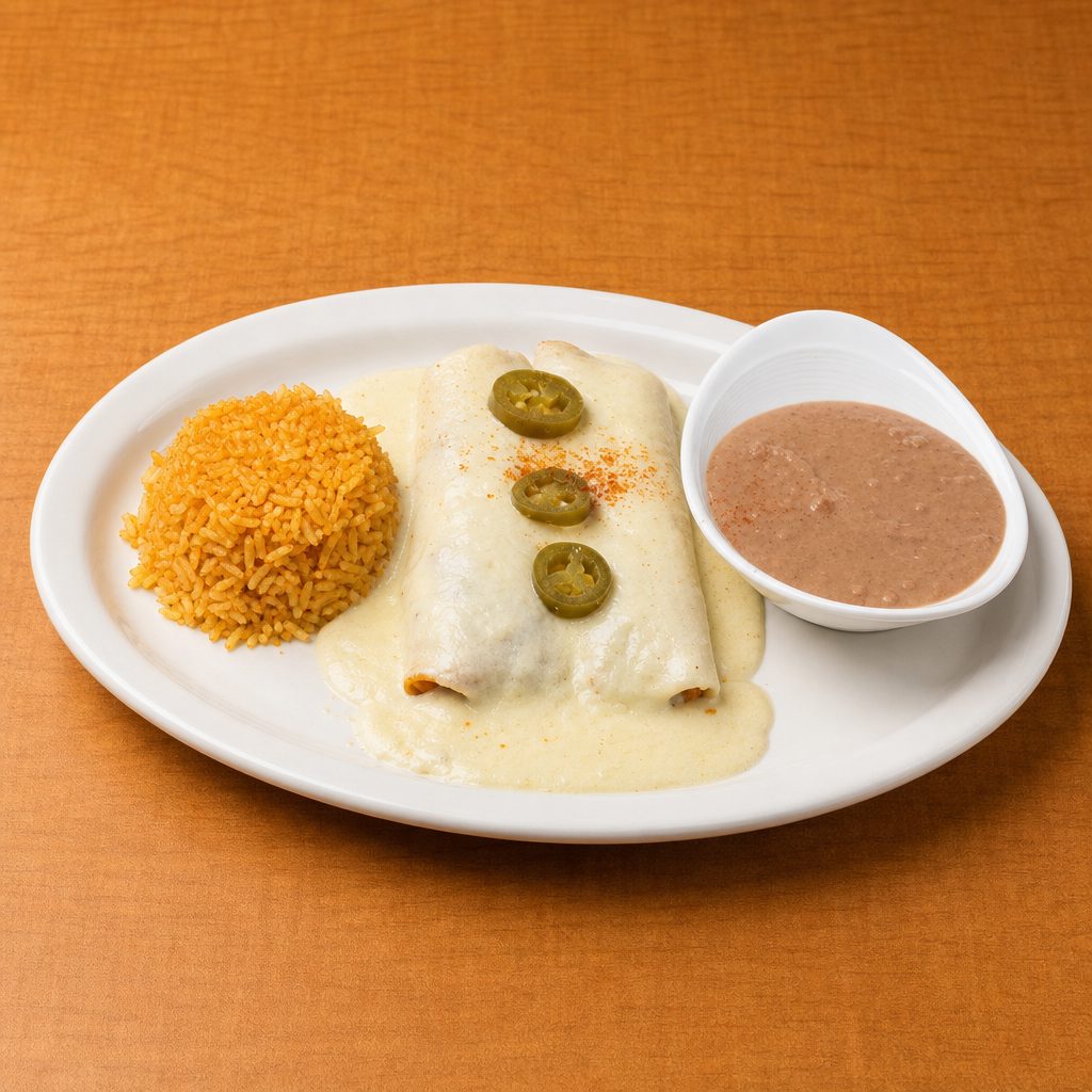 Chicken Enchiladas.