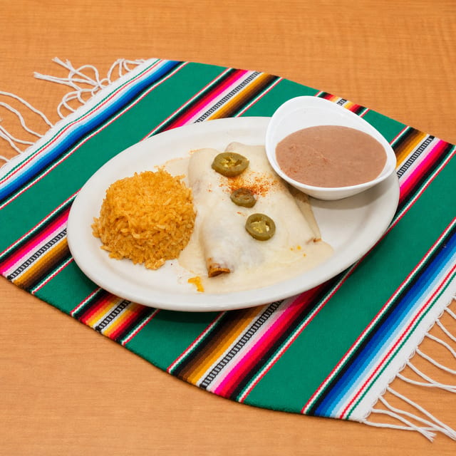9. Chicken Enchiladas.