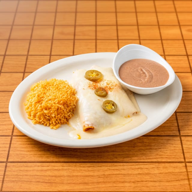 9. Chicken Enchiladas.